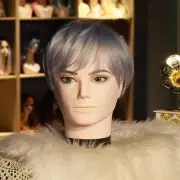 Male Mannequin Head Manikin PVC Head Sturdy Professional Training Head