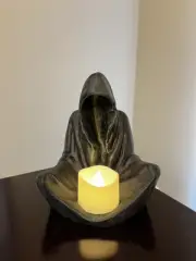 Wraith, Gothic,Morbid, Halloween, Candle, Tealight Holder FOR LED TEALIGHTS ONLY