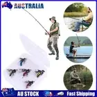 AU 5pcs Artificial Insect Fishing Baits Scud Fly Bug Insects for Salmon Trout