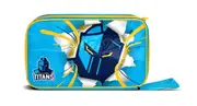 Gold Coast Titans NRL Rectangular Lunch Box Cooler Bag 2022 Design