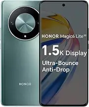 Magic 6 Lite 5G Smartphone | 512GB ROM + 8GB RAM | 6.78" AMOLED 120Hz Display | 108MP Triple Camera | Snapdragon 6 Gen 1 | Android 13 | 5300mAh Battery | Dual SIM | NFC | Magic OS 7.2 (Emerald Green)
