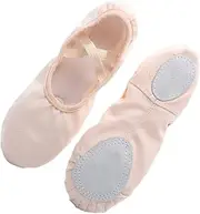 [TINEASUR] Lace Dance Shoes for Yoga Soft Material Elastic Pocket Design Comfortable for Kids Adults Size 30 Pink