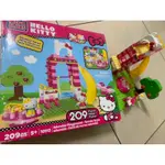 美國正版 美高積木 MEGA BLOKS 凱蒂貓 KITTY 溜滑梯公園組