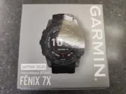 Garmin Fenix 7X Sapphire Solar GPS Smartwatch Running Cycling Black