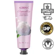 ALBINA Camellia Hand Cream Cracked Dry Skin Anti Aging Moisturiser 30g