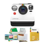 Polaroid NOW Instant Camera Generation 2 Black and White wFilm Kit Bundle