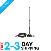 27MHz CB Radio Antenna with Magnetic Base & Connectors for Effortless Signal