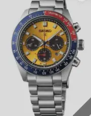 Seiko SSC947 Prospex Pogue Speedtimer Solar Chronograph Watch 100m Box Tags