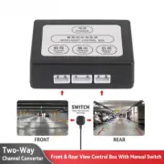 Car Parking Camera Video Channel Converter for Monitor Front And Rear View Box