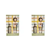 2x 3pc Urban Maldon 100g Bath Salt/50g Bath Bomb/50ml Body Scrub Skin Care Set