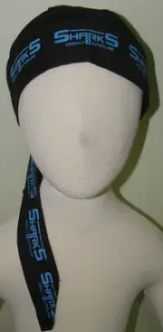 NRL Cronulla Sutherland Sharks Bandana - Licensed Rugby League Headgear Hat