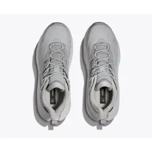 【HOKA】中性款 U Kaha 2 Low GTX 防水透氣低筒登山鞋 迷霧灰/雲雨灰