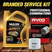 Ryco Oil Filter Nulon 7L APX5W30C23 Engine Oil for Subaru Forester SHJ