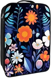 [YTYVAGT] Shoe Bags for Travel,Travel Shoe Bags for Packing,Shoe Travel Bag,Colorful Leaf Flower Pattern