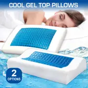 Deluxe Memory Foam Pillow with Cooling Gel Top