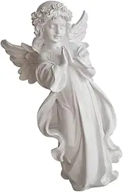 1pc Character Ornament Vintage Ornaments White Ornaments Dining Table Decor Rustic Table Decoration Resin Desktop Decor Garden Statues Outdoor Garden Decor European Style Statue