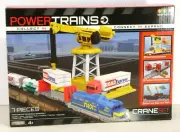 Power Trains CRANE SET Toy Accessories 7 Pcs Jakks Pacific 54252 NOS NIB RARE I