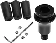 Cabilock 1Set Truck Shift Knob Adapter with Boot Retainer Aluminum Alloy Gear Stick Connector for Automotive Use Enhanced Dirt Protection Secure Connection Fit for Vehicles