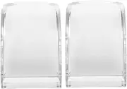 Healvian 2pcs Box Clear Acrylic Watch Display Case for Men Durable Single Watch Box with Hanging for Home Shop Storage and Organization