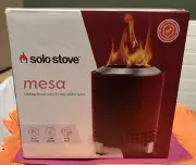 Solo Stove Mesa Tabletop Fire Pit with Stand-Mullberry. Brand New In Box