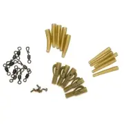 Fishing Accessories Kits Include Fishing Safety Clips Hook Stops with Tackle Box