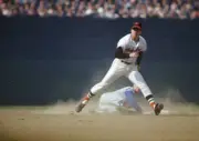 Baseball World Series Baltimore Orioles Davey Johnson In Action 1966 OLD PHOTO