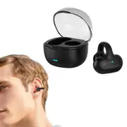 MG8 Wireless Bluetooth 5.2 Earphones Ear-clip Bone Conduction Headphones TWS Sports Earbuds with Charging Case