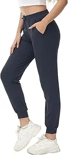 [ZTN] Joggers for Women Drawstring Athletic Lightweight Track Pants Sports Running Tapered Casual Pants with Pockets