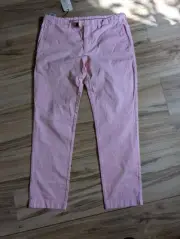 NWT Brooks Brothers Red Fleece Pants Mens 34x30 Pink Clark Chino