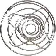 Ciieeo Stainless Filter Rack Portable and Heat Resistant Spring Design for Home Brewing Alternative to Filters for Camping and Family Gatherings
