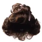 Bulk Buy of 3 Antina's Brunette Toddler 10" Doll Wigs