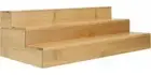 Bamboo 3 Tier Shelf//Spice Rack Jars Tins Containers Storage Holder New