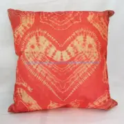 patio cushion cover tie dye heart love cotton linen cushion cover hippie boho