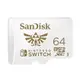 【子震科技】記憶卡-SWITCH專用 SanDisk 64G microSDXC 100Mb/s U3 任天堂