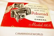Polaroid 110A Land Camera Instruction Book Manual User Guide NEW