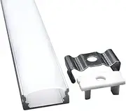 20 PCS x 1M U Style LED Aluminium Channel Profile Holder for LED Strip Light 1M Bar Lamp