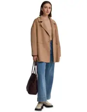 [Oxford] Ambrose Double Face Wool Jacket in Camel