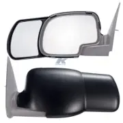 K Source 80800 Exterior Towing Mirror; Snap On; 4-3/4 Inch x 6 Inch; Extends 4-3