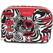 ESTEE LAUDER Leopard Print Makeup Cosmetic Bag Travel ZIP