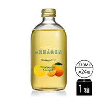 在飛比找momo購物網優惠-【AQUAGEN】海洋深層氣泡飲/氣泡水-330mlx24入