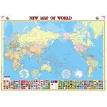 金時代 世界地圖 THE WORLD MAP (英文版) /份 9789866970115
