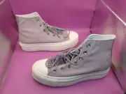 Chuck Taylor All Star Lift Platform Summer Utility Converse Violet Womens Size 7