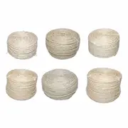 Vintage Burlap Rope Woven DIY Cat Climbing Scratch Rope 6-8mm Home Decoration