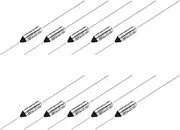 uxcell 10Pcs Metal Temperature Thermal Fuse RY184 184 °C 363.2 °F 10A 250V Cutoff Thermal Fuse for Motor Transformer Electric Industrial Home Appliance