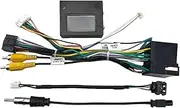 Car Radio Wiring Harness CAN Bus Adapter Android Panel 16pin Cable Power Connector Socket Compatible for Haval M6 H6