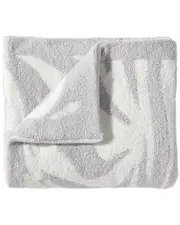 Tommy Bahama Jungle Zebra Knit Reversible Throw Blanket