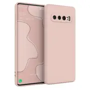 MCC For Samsung Galaxy S10+ Plus Soft Liquid Silicone Shockproof Case Cover G975 [Pink]