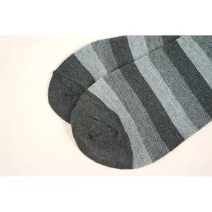 【Amiss】寬口精緻造型無痕襪【3雙組】-條紋 寬口襪/C101-5