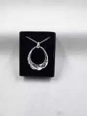 Avon Sparkler Necklace Silvertone