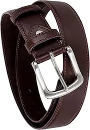 [TOKIDNY] Travel Security Belt for Men Hidden Money Compartment Wallet with Reliable Zipper Closure Versatile Design and Secure Storage for Cash and Valuables Brown